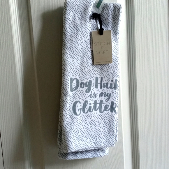 stitch & weft Kitchen 2 Pack Terry Cloth Kitchen Towels Sz 28x6